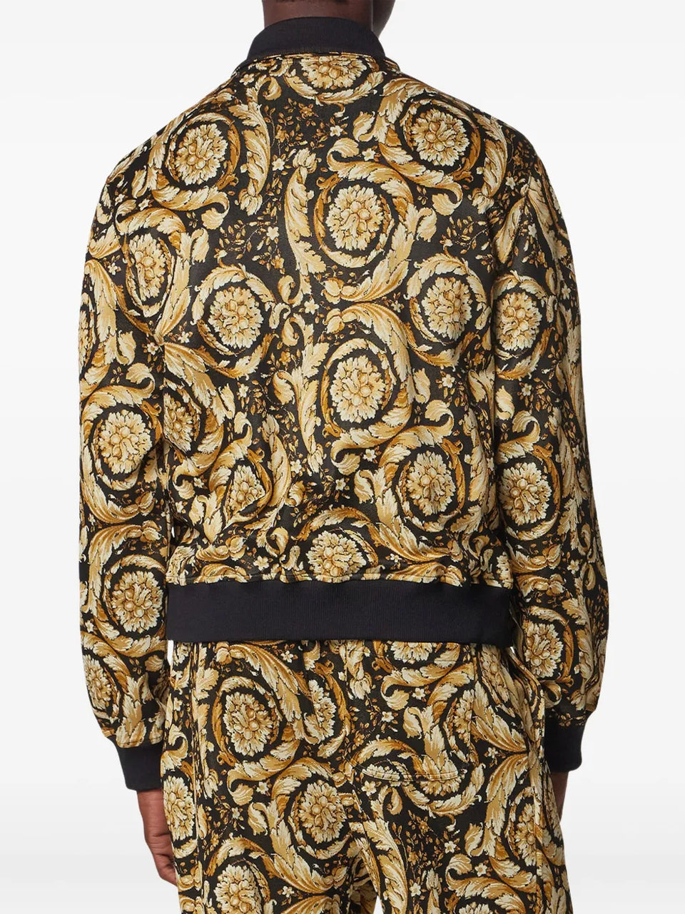 Barocco jacquard sweatshirt