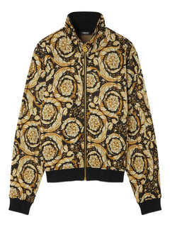 Barocco jacquard sweatshirt