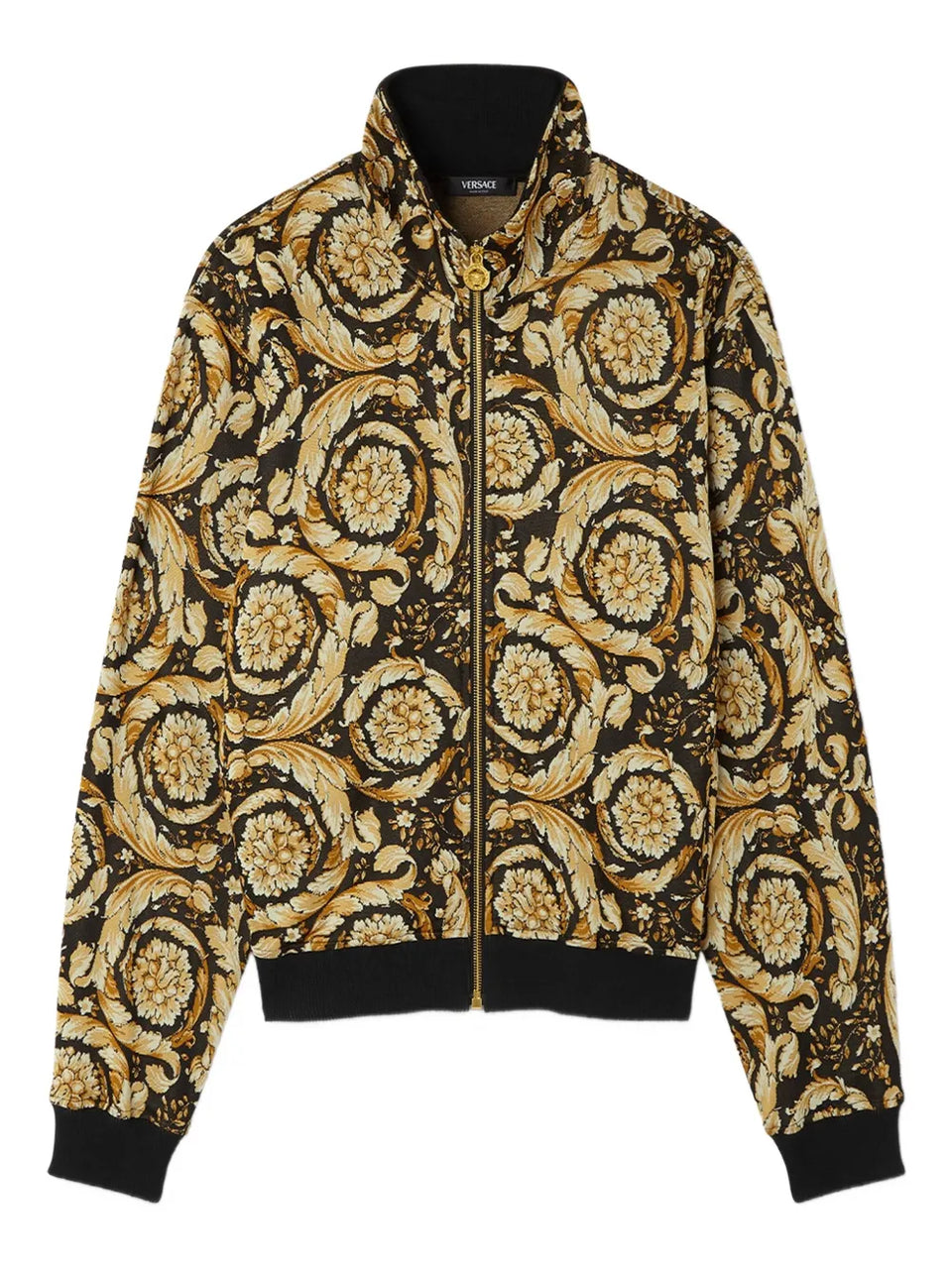 Barocco jacquard sweatshirt