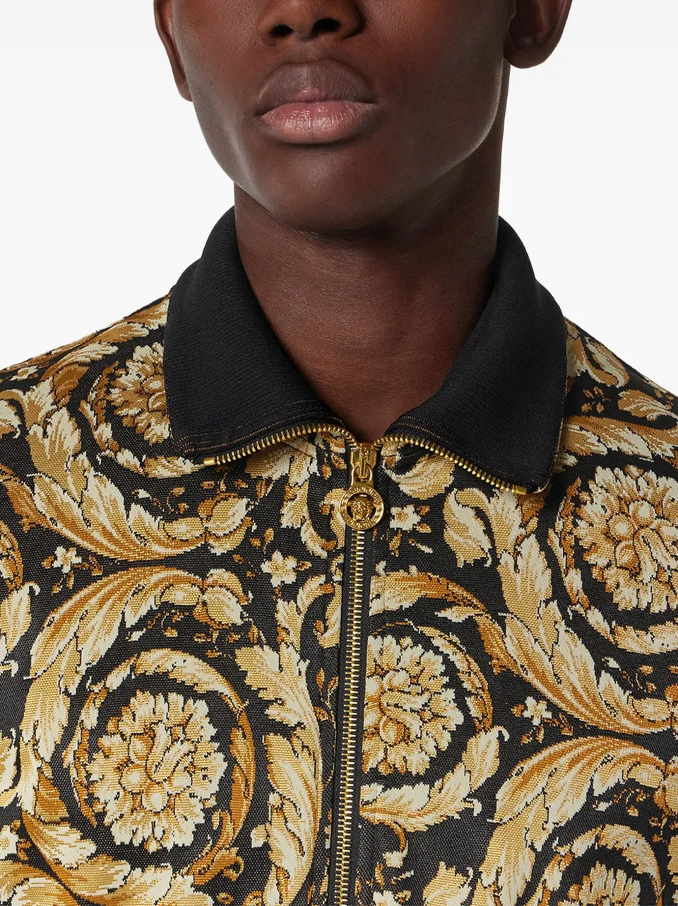 Barocco jacquard sweatshirt