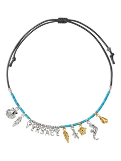 Icons De La Mer beaded necklace