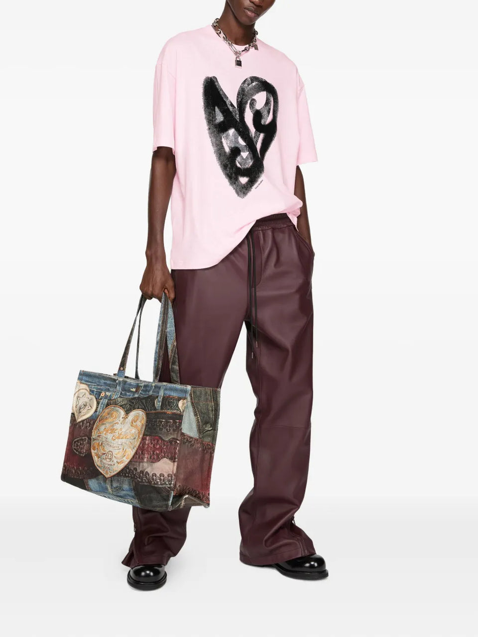heart-print T-Shirt