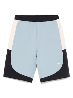 colour-block shorts