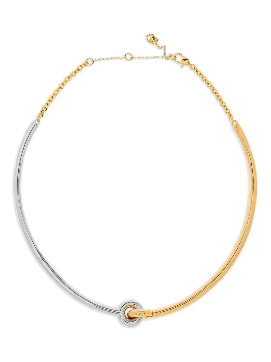 two-tone necklace