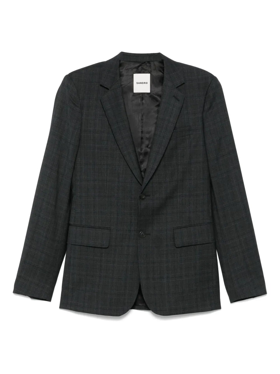 plaid blazer