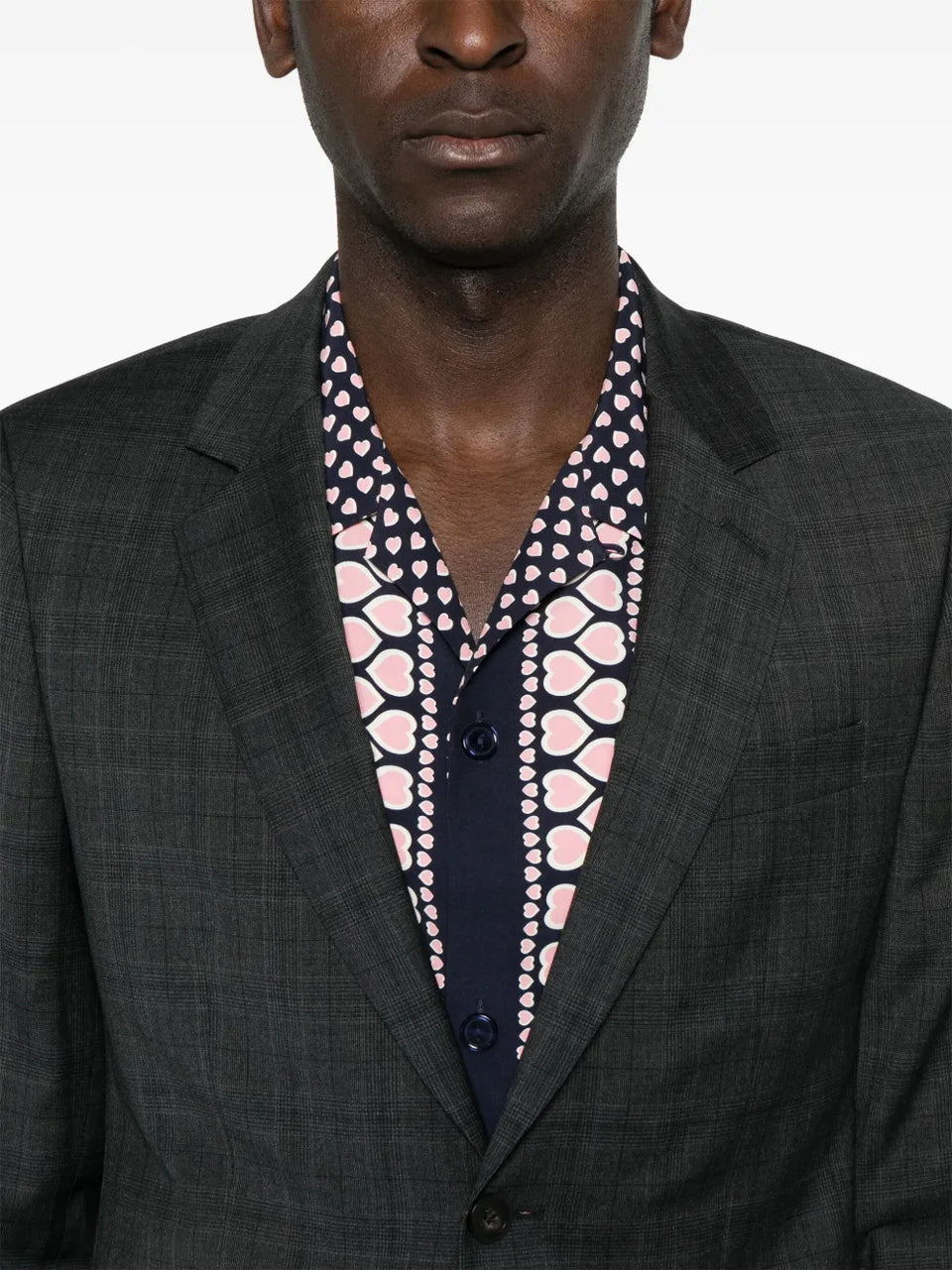plaid blazer