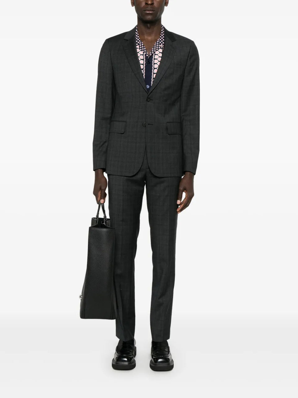 plaid blazer