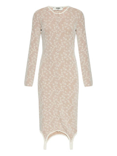floral-motif dress