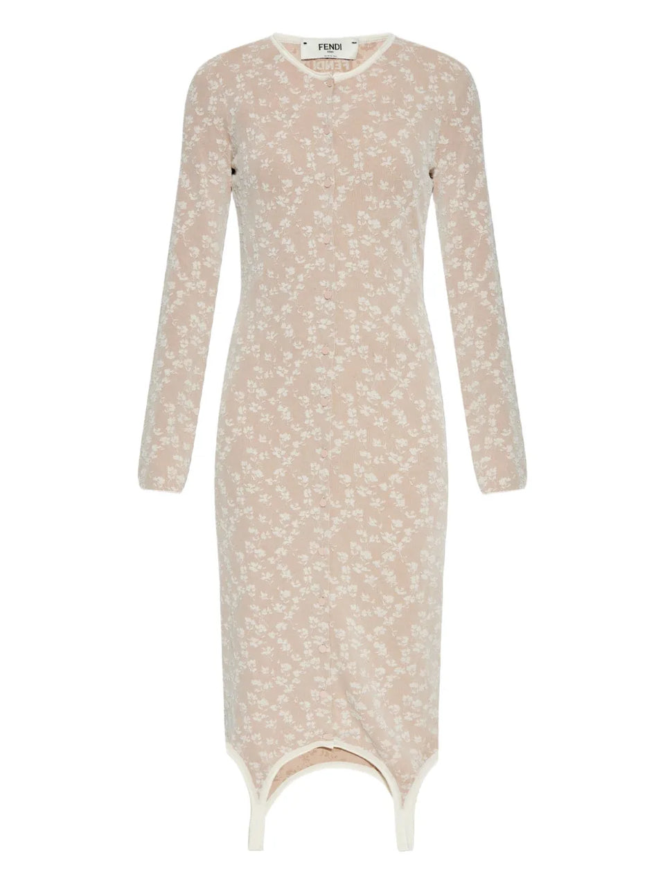 floral-motif dress