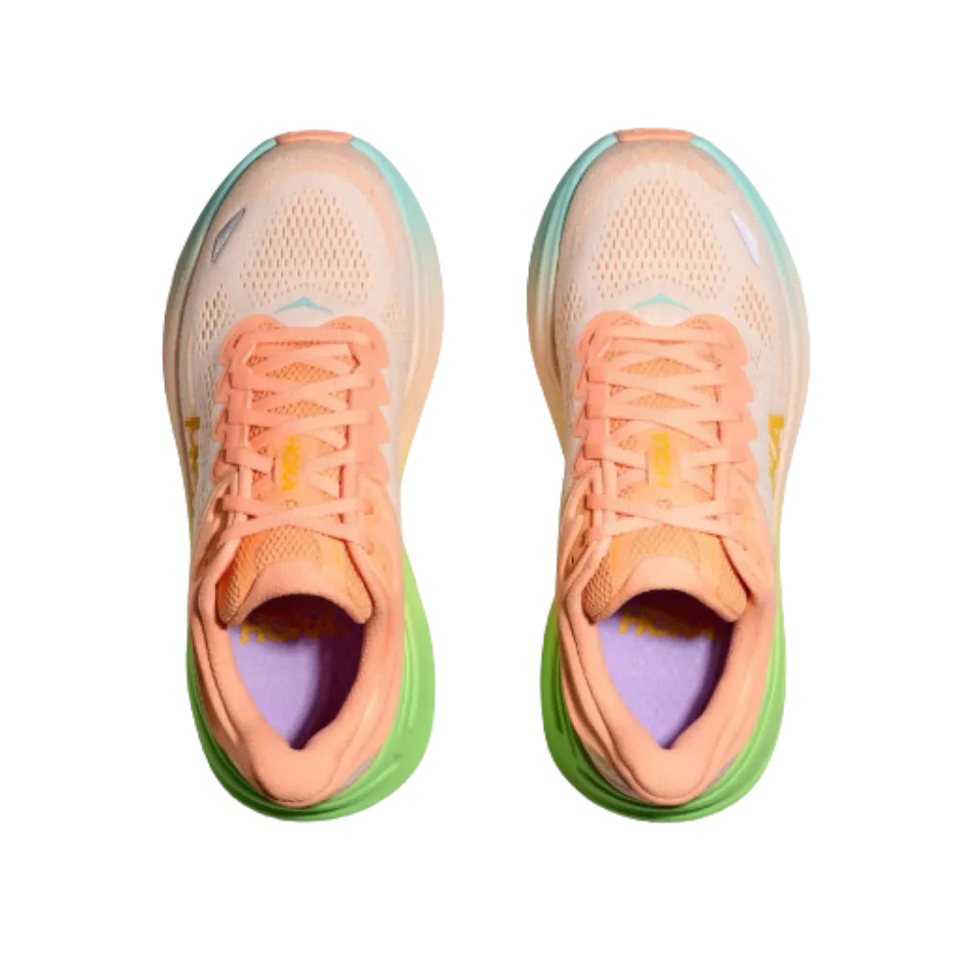 Hoka Bondi 9 frost / pale tangerine