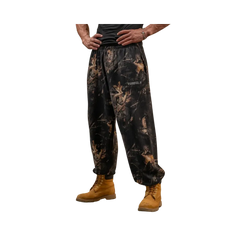 YoungLA Tree Camo Collection Baggy Joggers Black Tree Camo