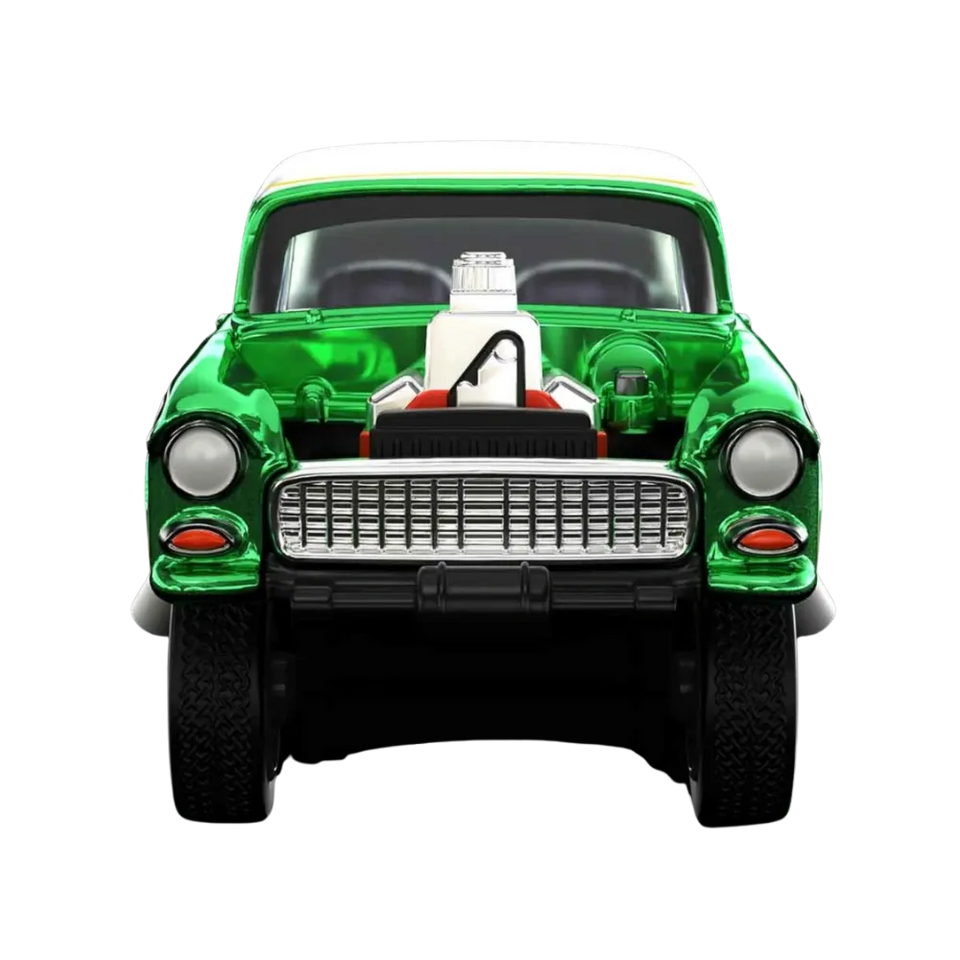 Hot Wheels HWC Special Edition ‘55 Chevy Bel Air Gasser Triassic-Five Dino