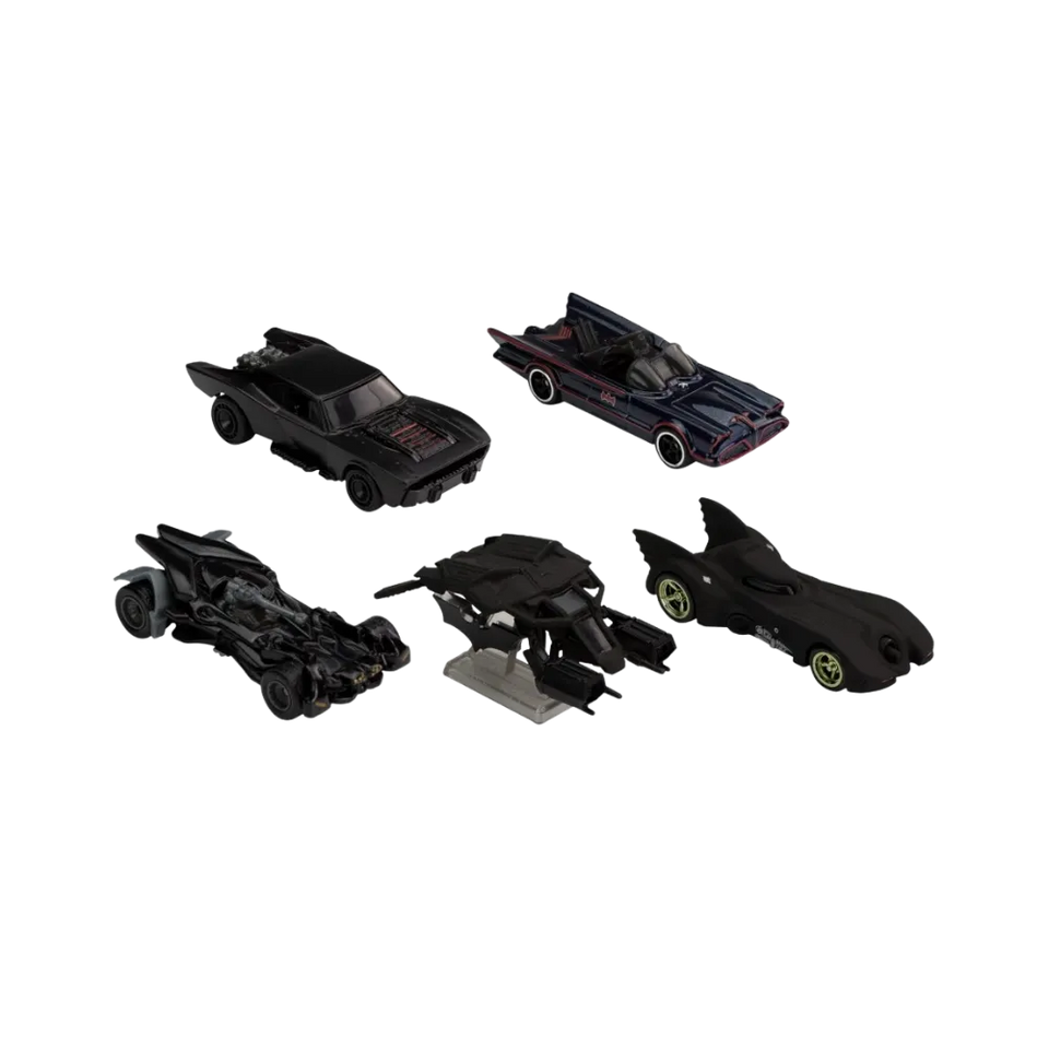 Hot Wheels DC Batman Box Set of 5