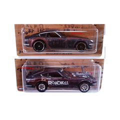 Hot Wheels Motortrend Roadkill Rotsun Custom '71 & Datsun 240Z Set