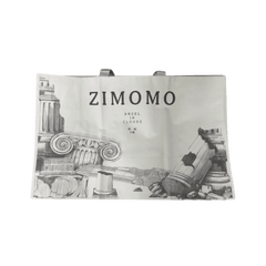 Pop Mart The Monsters Labubu Zimomo Angel in Clouds Figure + Tote Bag