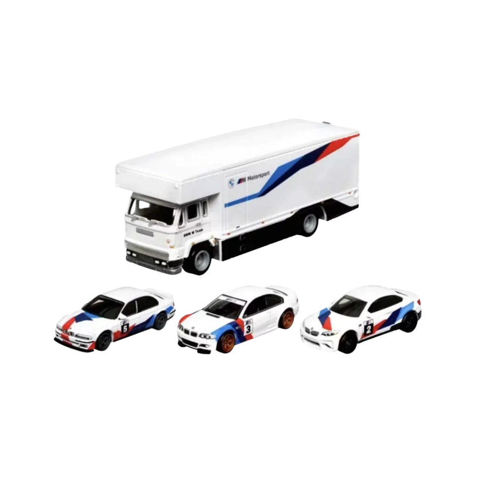 Hot Wheels Premium BMW Display Diecast Collection 4-Pack 1:64