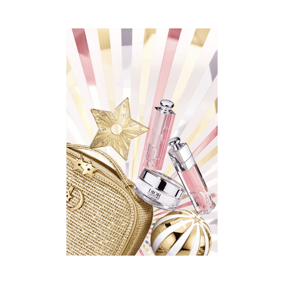 Dior Limited Edition Set - Dior Addict Lip Balm + Plumping Gloss + Cream