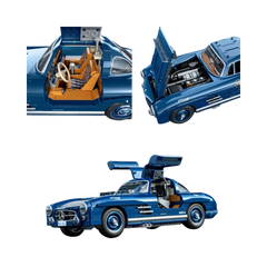 Mattel Brick Shop Hot Wheels Mercedes-Benz 300 SL Building Set