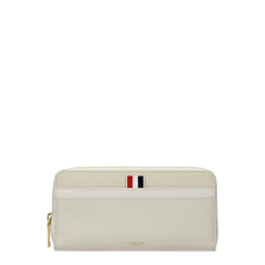 Wallets Leather Ivory In Beige