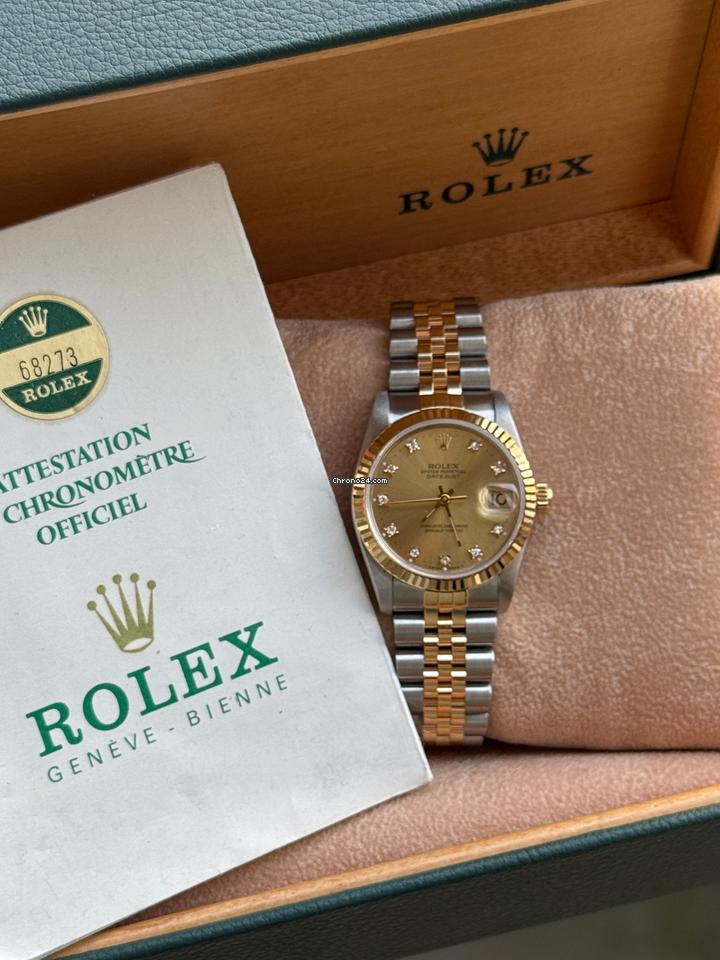 Rolex | Datejust | 68273 | Gold/Steel | 31 mm | Gold/Steel | Gold | Automatic