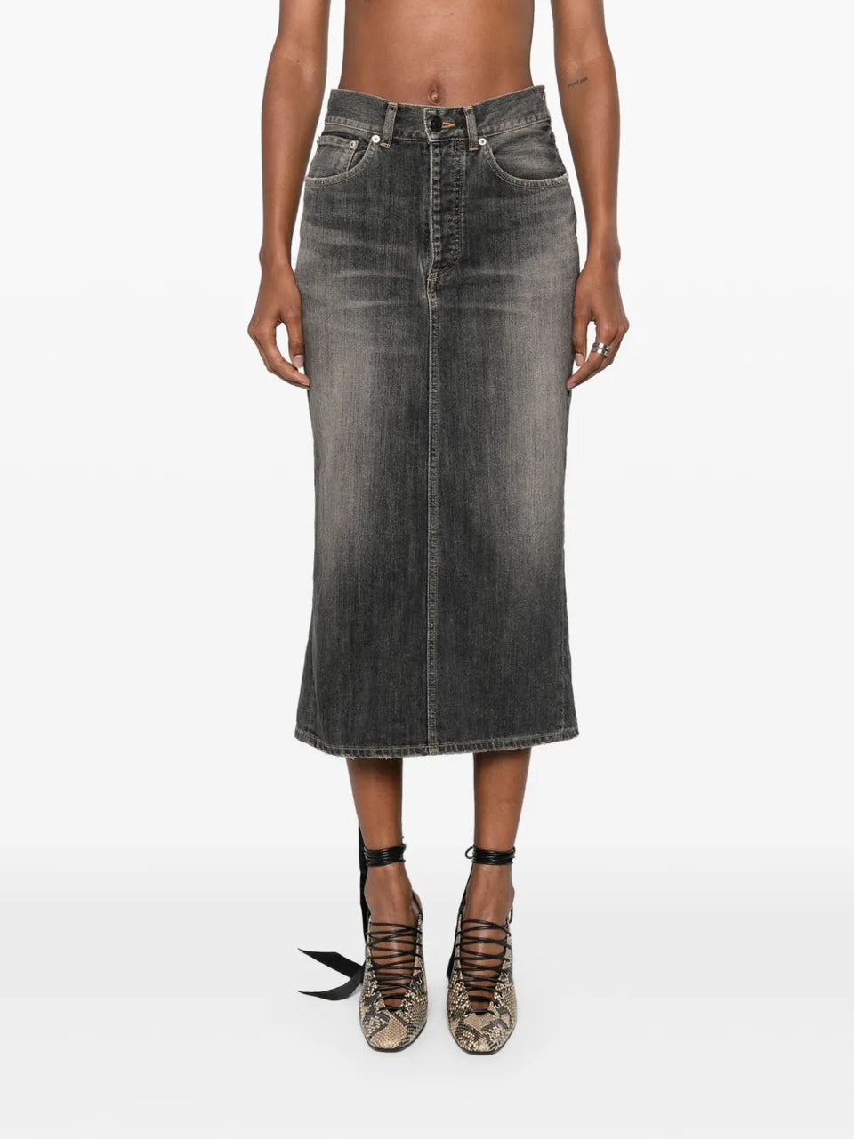 lace-up skirt