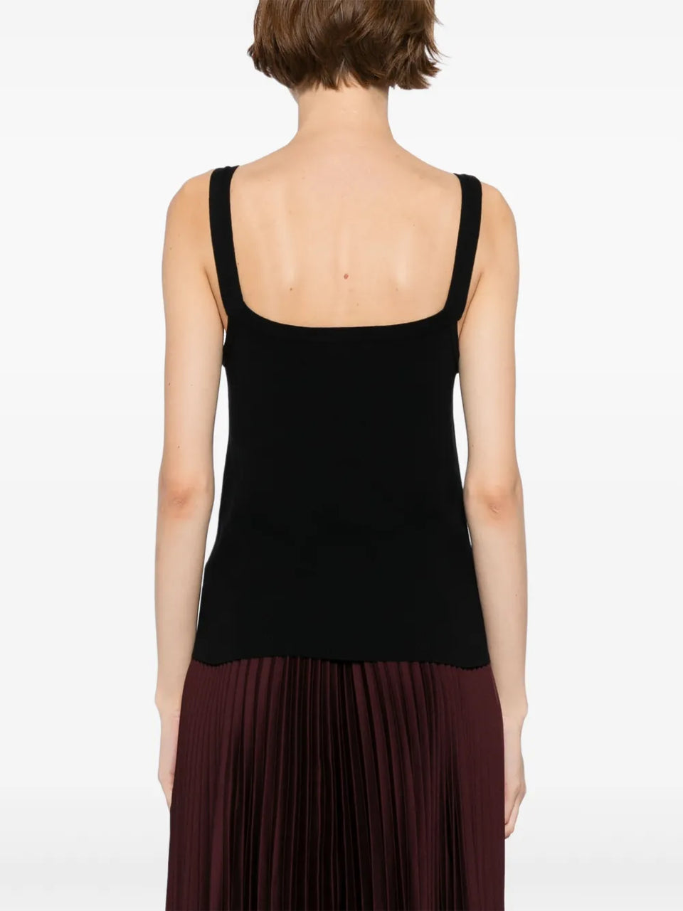 fine-knit top