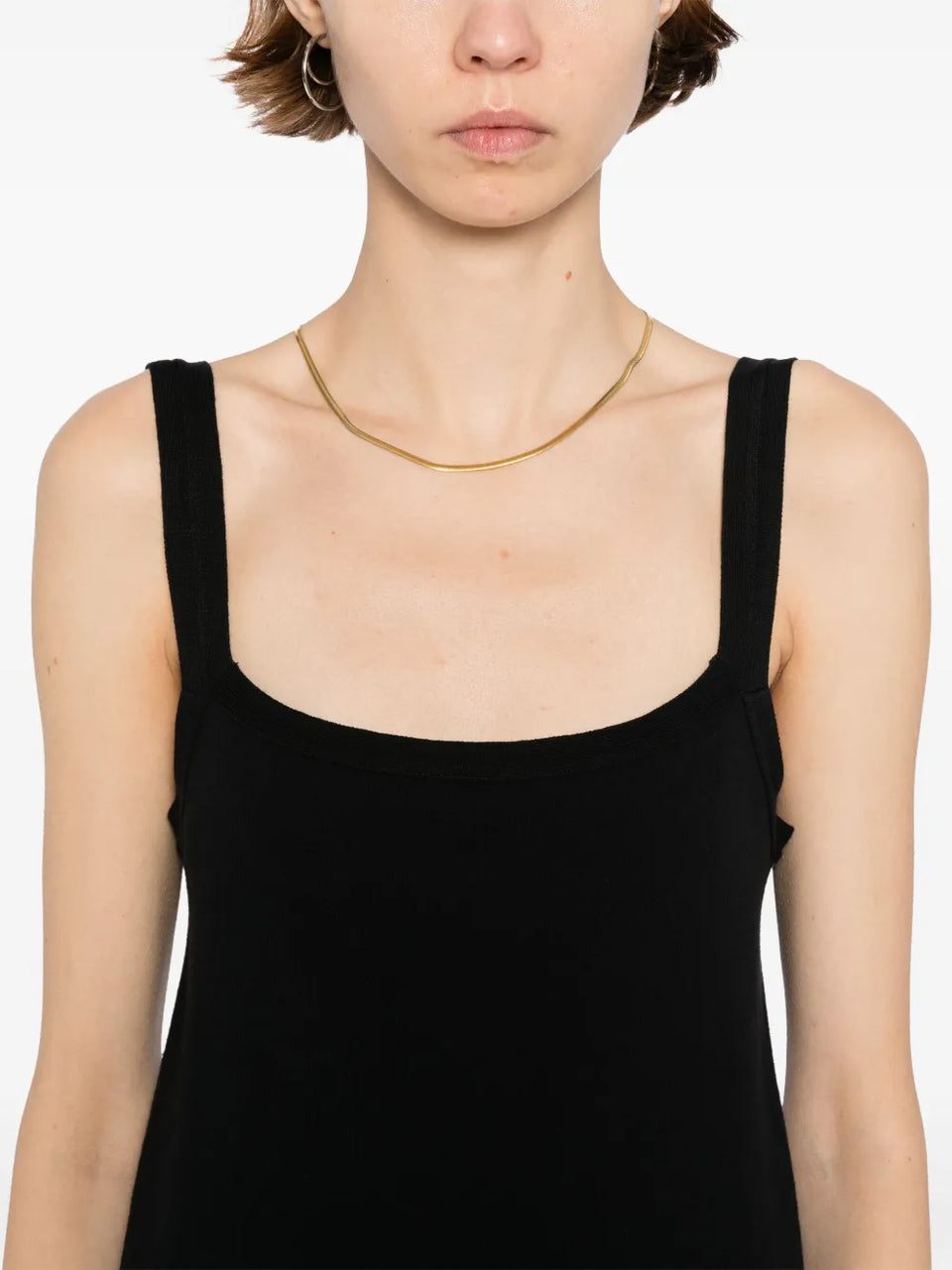 fine-knit top