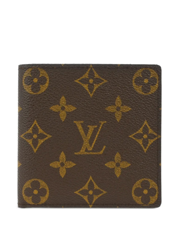 monogram canvas bifold wallet