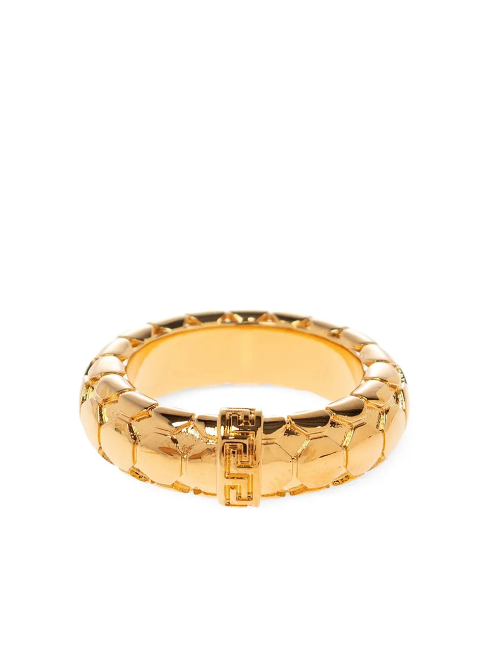 Greca-engraved ring