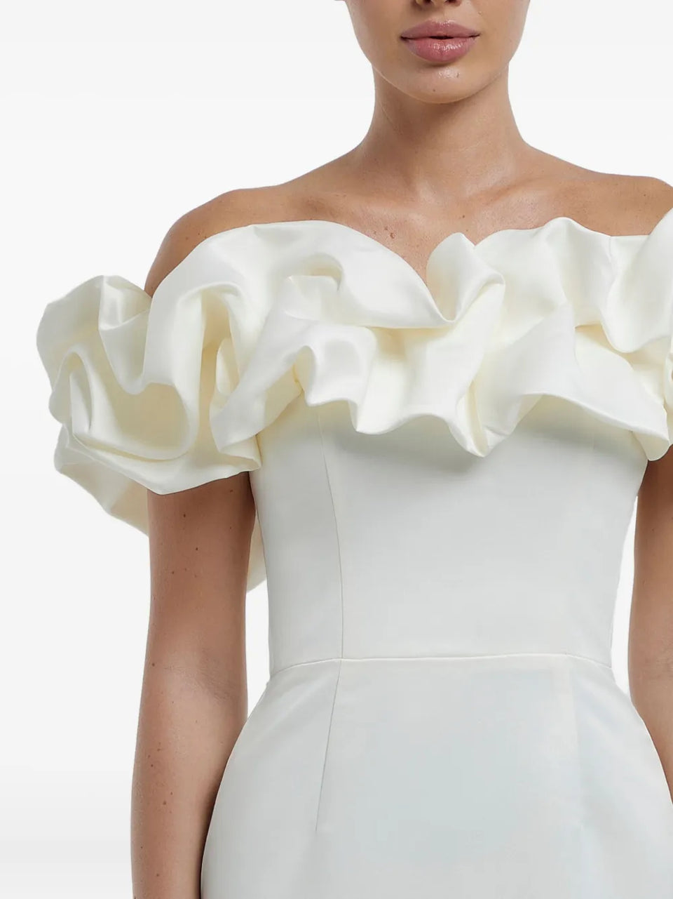 Meringue midi dress