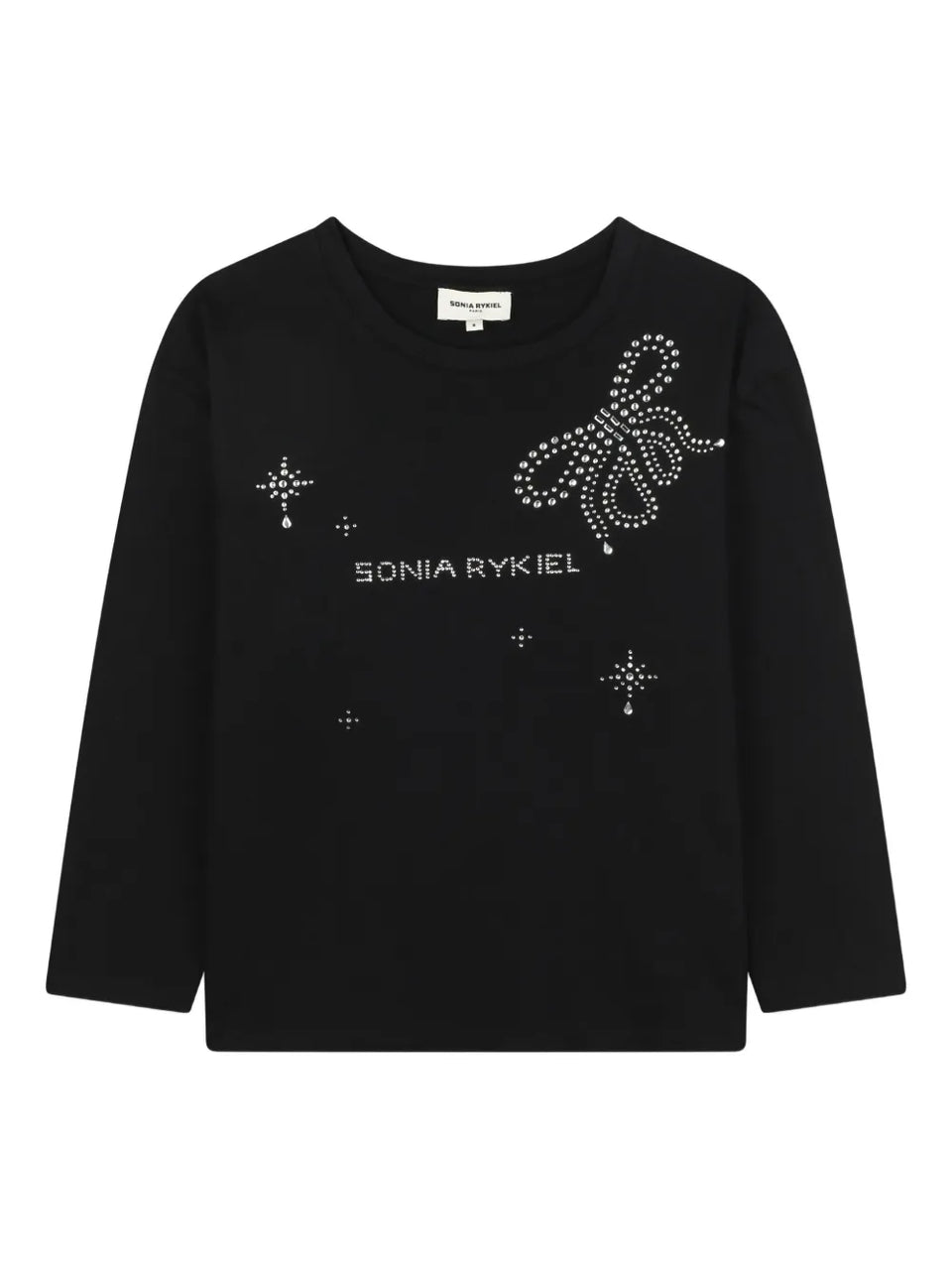 crystal-embellished logo T-Shirt