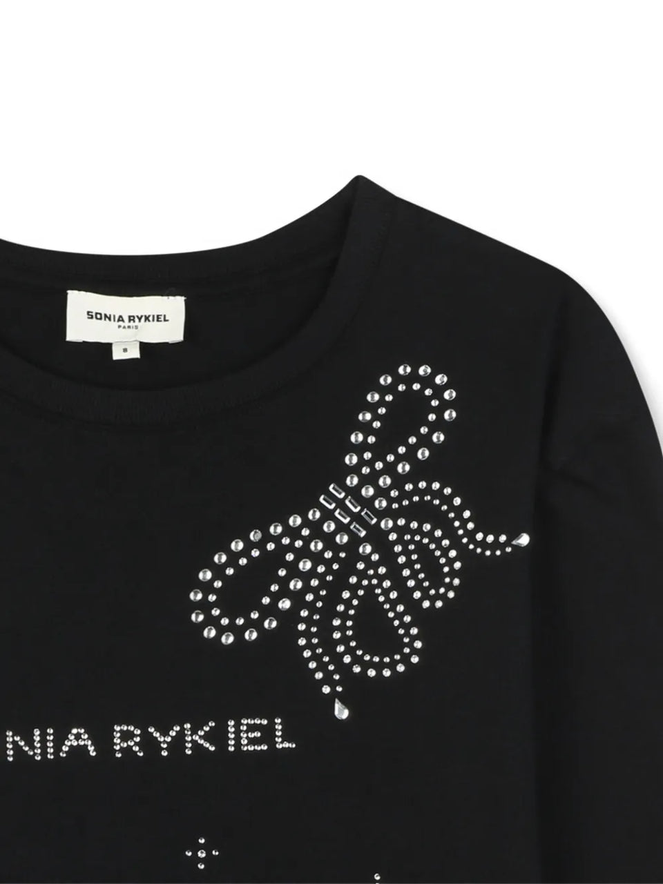crystal-embellished logo T-Shirt