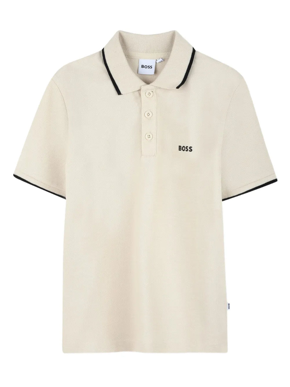 short-sleeve logo-detail polo shirt