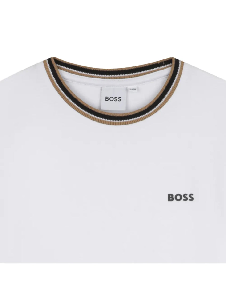 contrast-trim short-sleeve T-Shirt