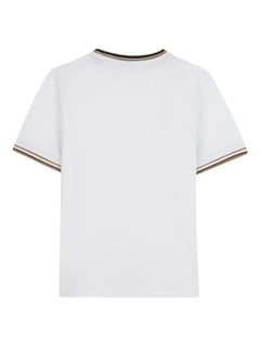 contrast-trim short-sleeve T-Shirt