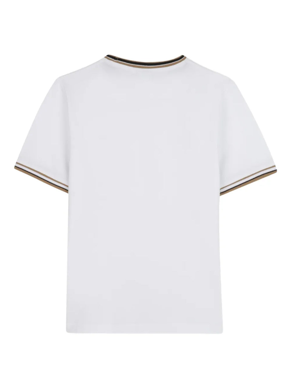 contrast-trim short-sleeve T-Shirt