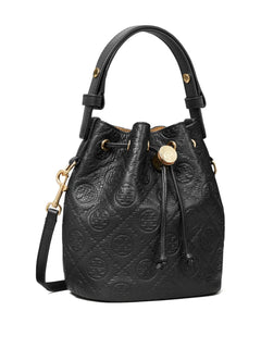 T-Monogram quilted leather bucket bag