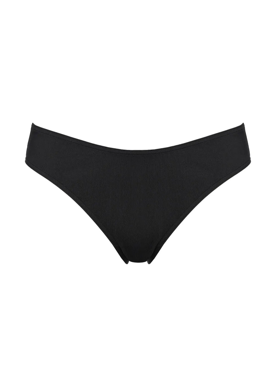 Organza bow-detail high-cut briefs