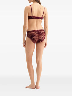 Chataigne floral-lace full-cup bra