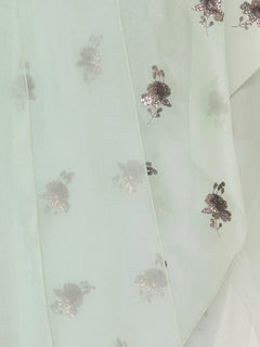 asymmetric sequin-embellished dress