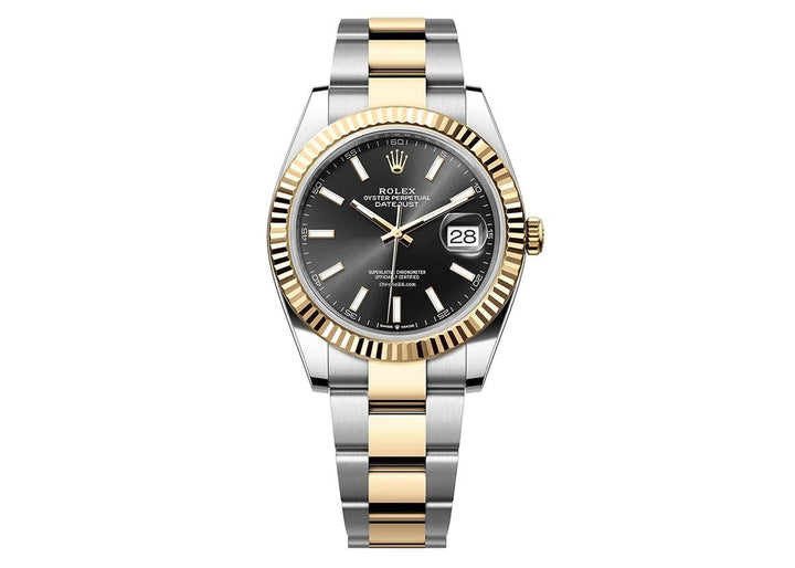 Rolex | Datejust | M126333-0013 | Gold/Steel | 41 mm | Gold/Steel | Black | Automatic