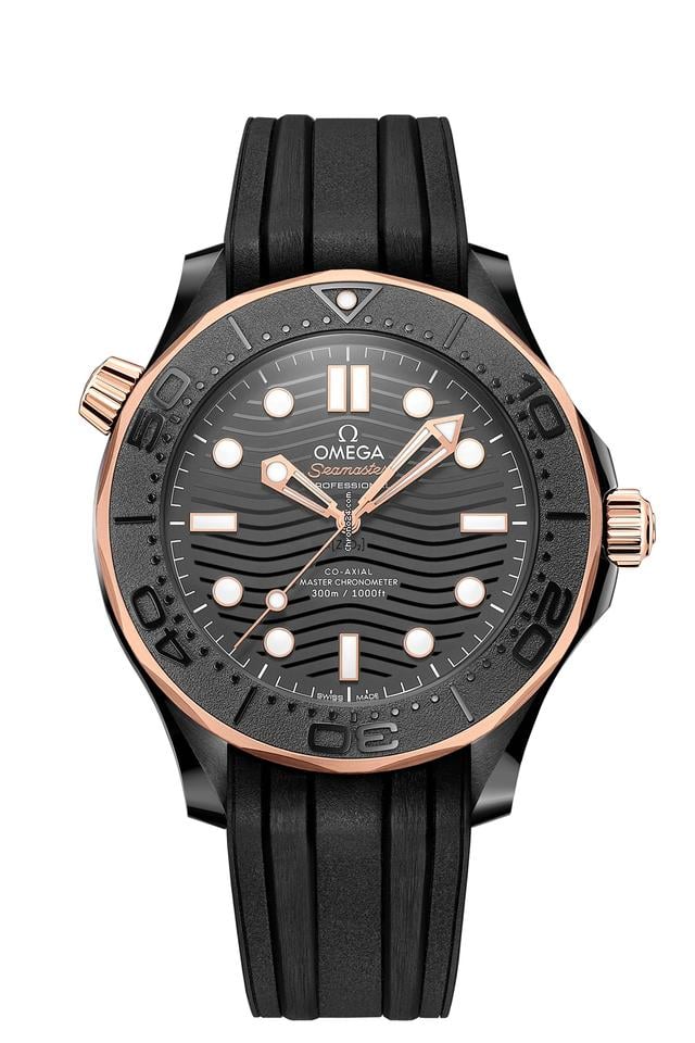 Omega Seamaster Diver 300 MCo‑axial Master Chronometer Diver 300 M Black Ceramic Gold 210.62.44.20.01.001