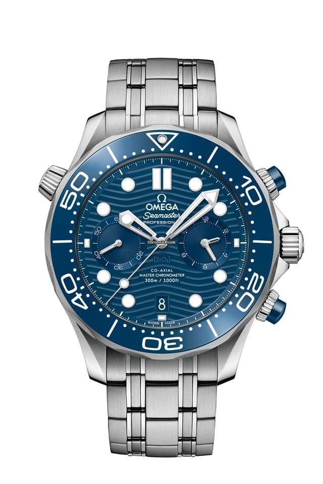 Omega Seamaster Diver 300 MCo‑axial Master Chronometer Diver Chronograph Blue Dial 210.30.44.51.03.001