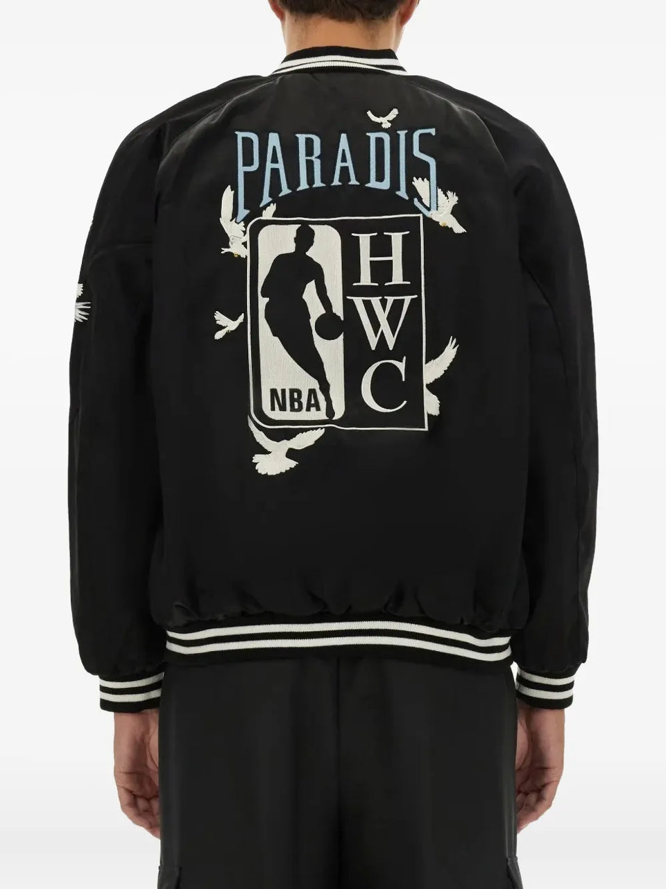x Mitchell & Ness and The NBA Varsity bomber jacket