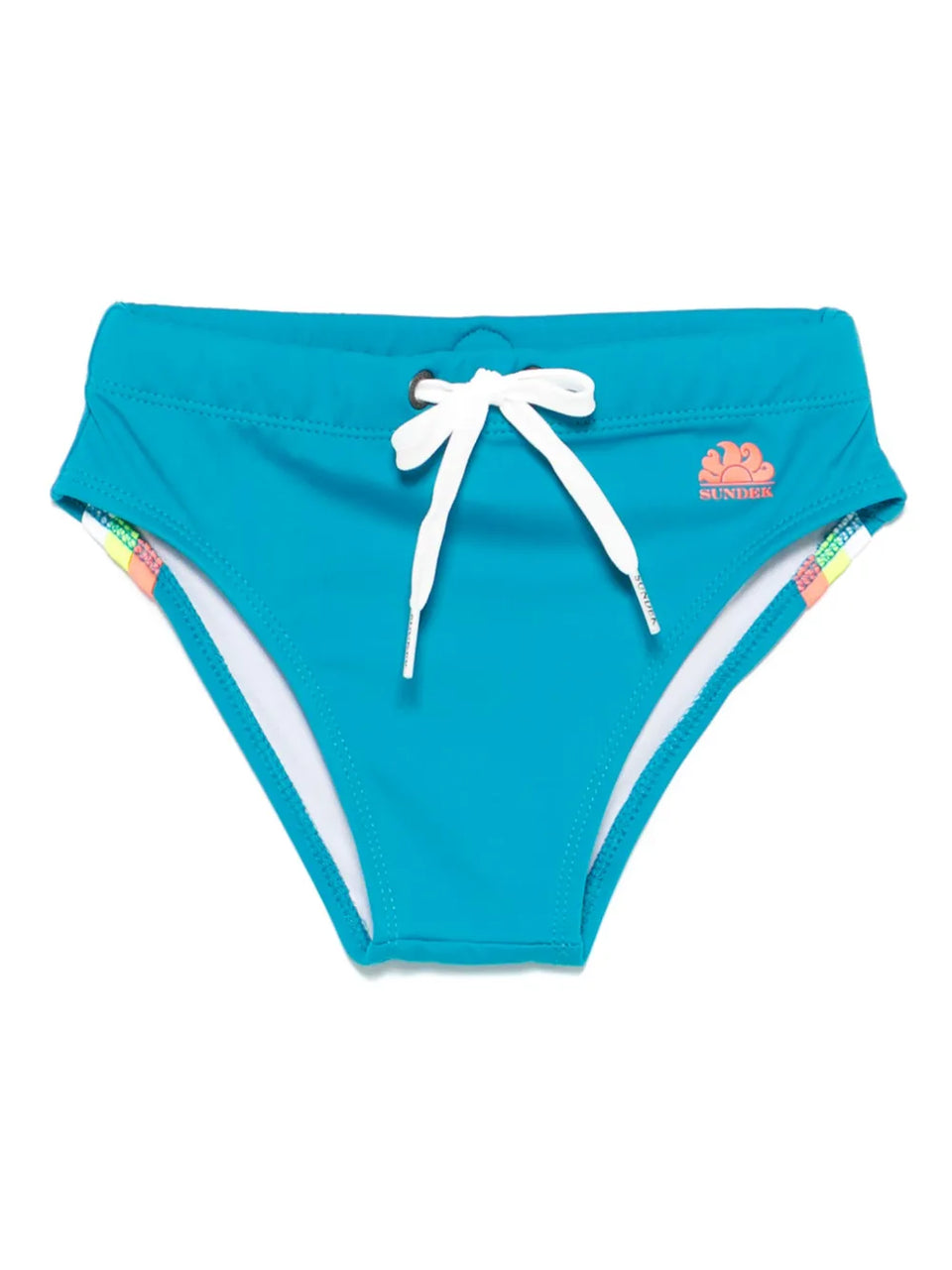 logo-print swim briefs