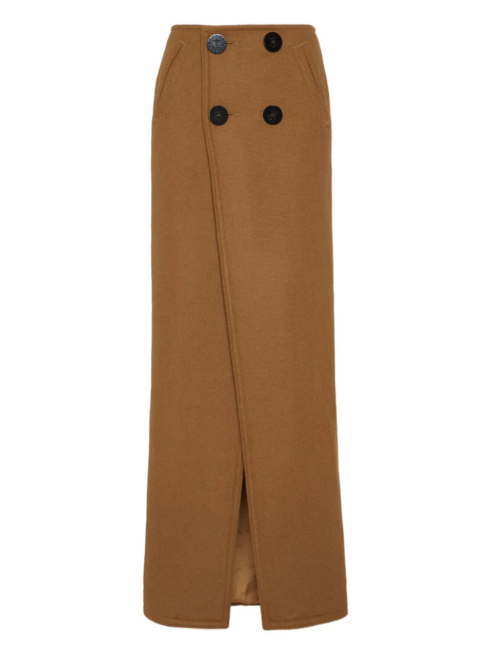 knitted maxi skirt