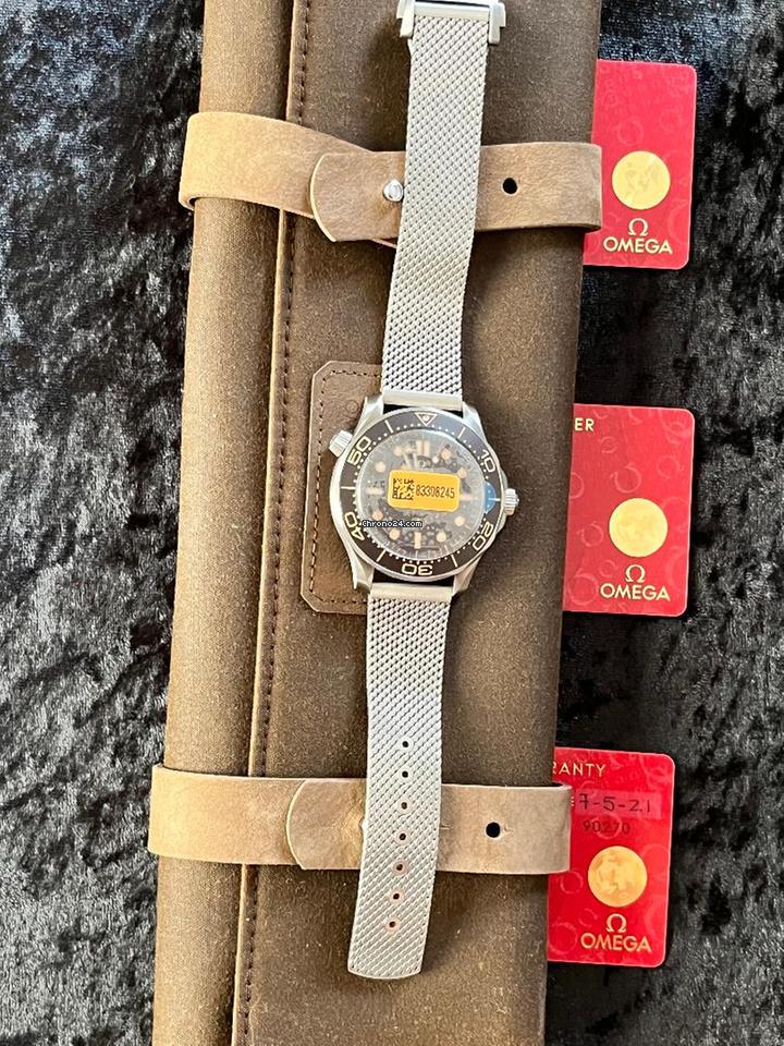 Omega Seamaster Diver 300 MED. 007 TITANIO