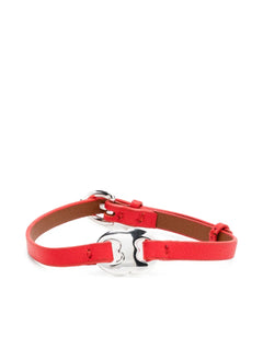 Gemini leather bracelet