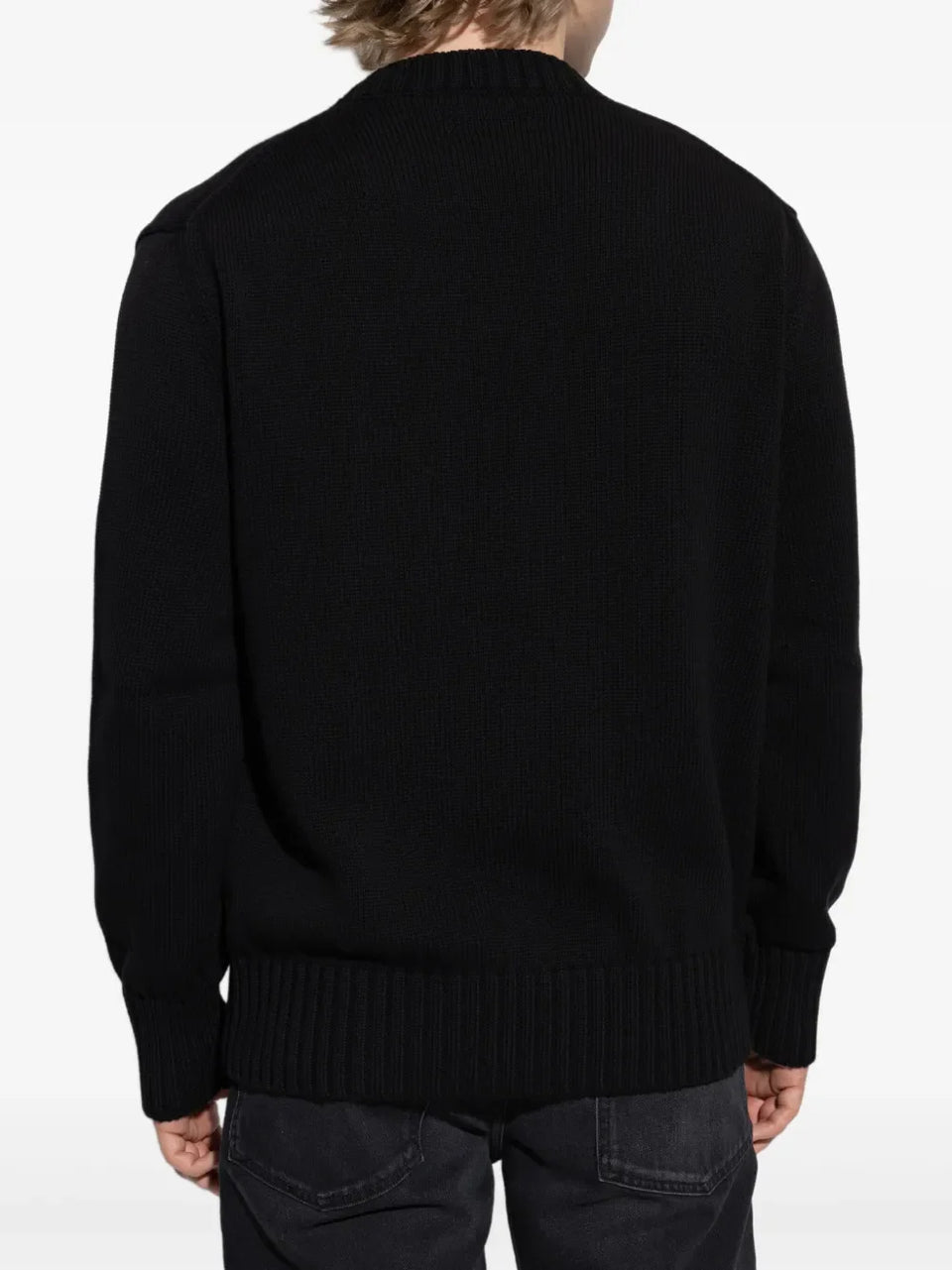 logo-print sweater