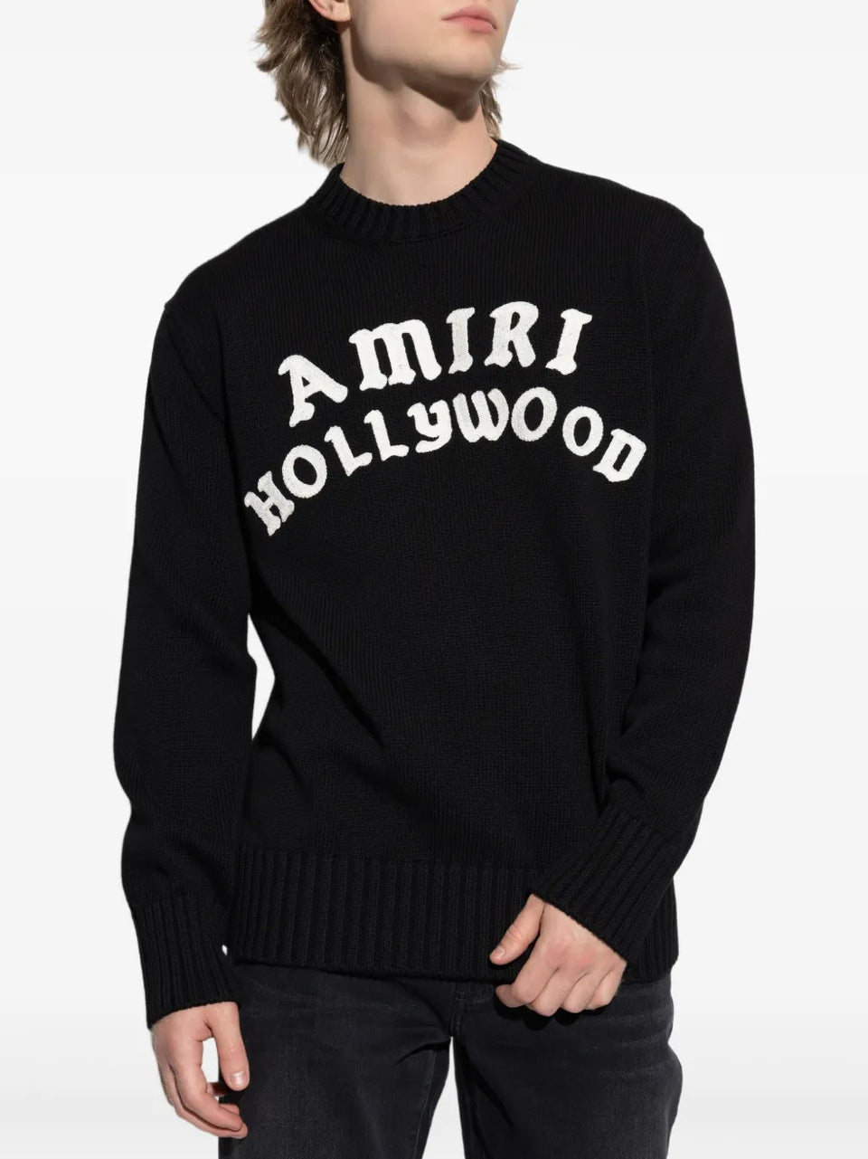 logo-print sweater